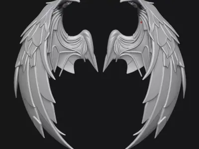 Wings 3D print model