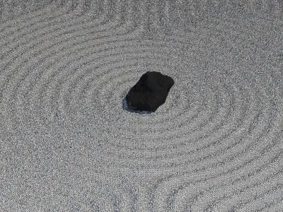 Zen Garden 3D model
