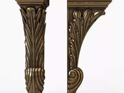 Corbel cnc 3D model
