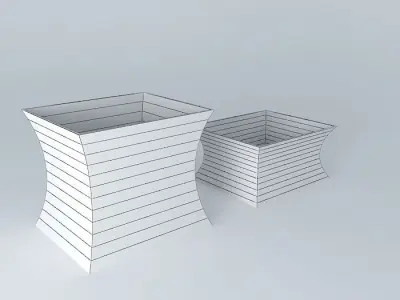 glass vase Free 3D model