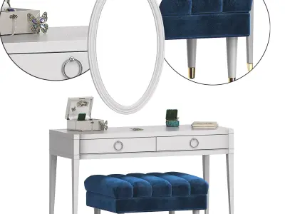 DRESSING TABLE SET 2 3D model