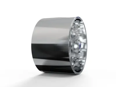 REAR forgiato Finestro-D DURO DUALLY WHEEL 3D print model