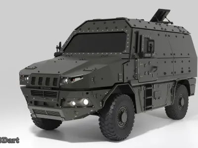 GFF4 GRYZZLY  3D print model