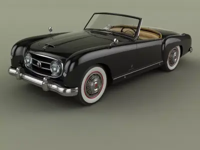Nash Healey Pininfarina Roadster 3D model