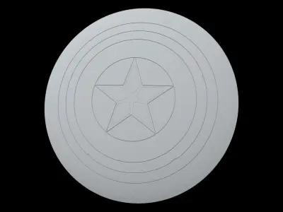 Captain America Shield -  The Falcon and The Winter Soldier Free 3D model