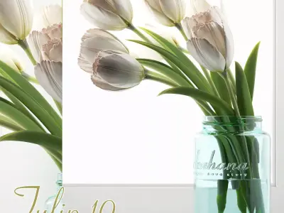 TULIP 10 3D model