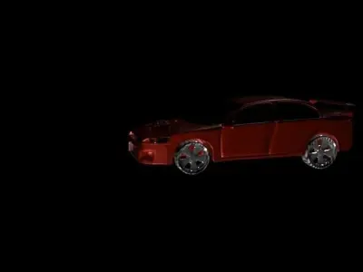 Mitsubishi Evo X Free 3D model
