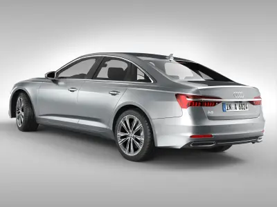 Audi A6 Sedan 2019 3D model
