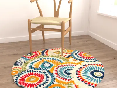 Rugs No 441 Low-poly 3D model