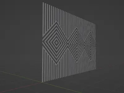 Wall wood seamless set2 V04 3D model