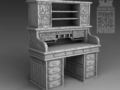  Secreter 3D print model