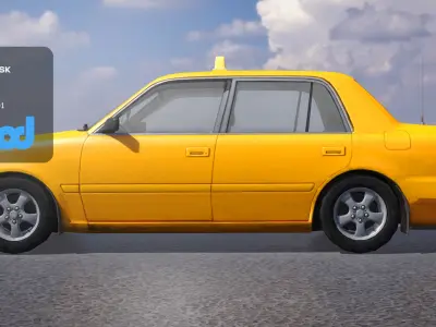 TW Taxi 001 3D model