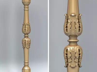 Baluster 008 3D model