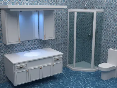 Bathroom 3  3D model