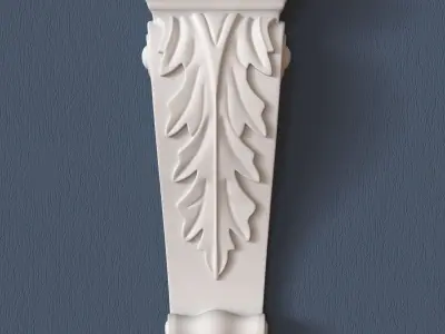 Decorative Corbel 3D model 3