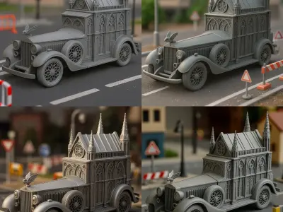 Concept Vehicle Collection 3D print model