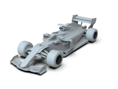 Mercedes AMG f1 w09 Performance  3D print model