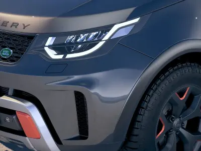 Land Rover Discovery SVX 2018 3D model