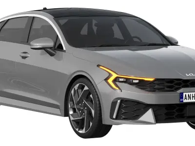 Kia K5 2025 3D model