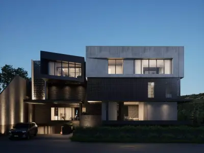 Modern House Design - The Elegance 3D model