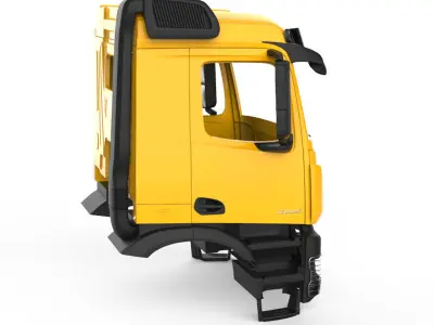 Mercedes Benz Arocs 3245 Cabin 3D print model