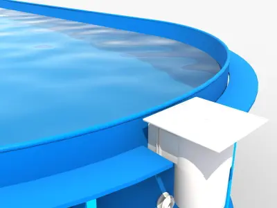 AType swimming pool 3D model