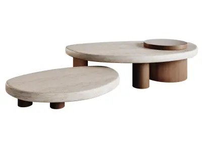 Larry Coffee Tables 3D model