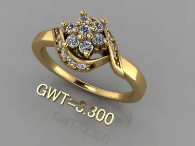 FASIONG RING 3D model