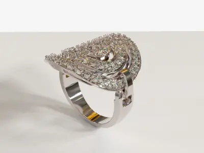 Bvlgary Ring 3D print model