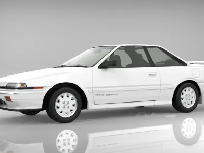 Toyota Corolla GT-S AE92 3D model