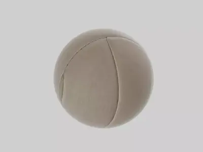 Volleyball  Low-poly 3D model
