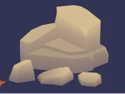 ToonLab - Toon Nature Pack Free low-poly 3D model