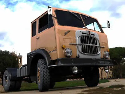 FIAT 682T2 1960 3D model