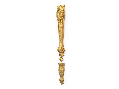 Classic carved decor ornament 387 3D model