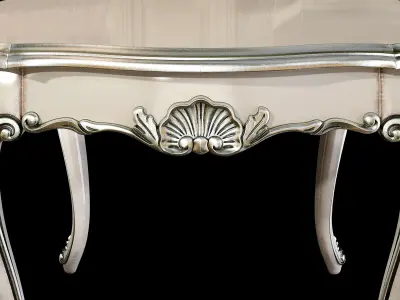 Classic coffe table 002 3D model