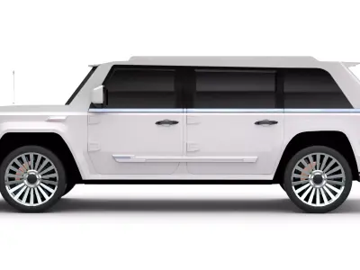 Maung Garuda Low-poly 3D model