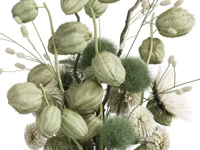 Flower In Vase 122 3D model