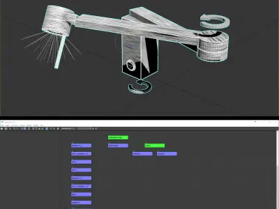 Manhattan Lamp - Contardi 3D model