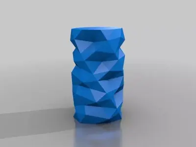 Poly Vase Free 3D print model buy