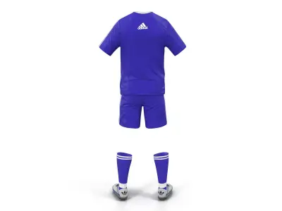 Soccer Clothes Chelsea 3D model