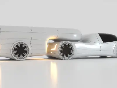 Future Truck 31 3D model
