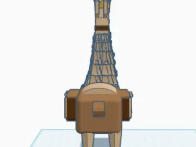 Royal Llama Loot Chest - Stylized Game Asset Low-poly 3D model