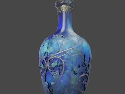 Mana Potion 3D model