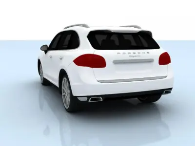 Porsche Cayenne 958 2010 3D model