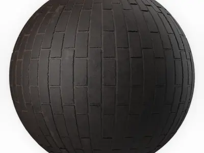 Brick Wall Materials 38- Brick Tiles By Sbsar - Pbr 4k Seamless Texture