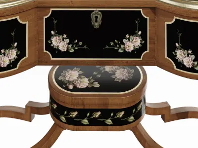 Classic dressing table 3D model