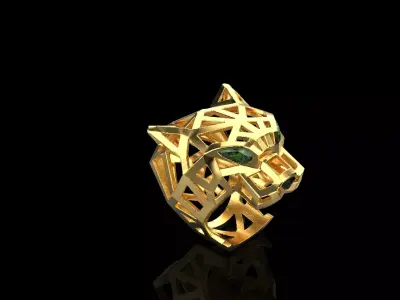 Panther Ring 51040 3D print model