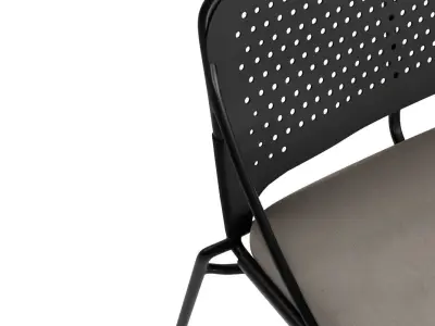 Slate Outdoor Loveseat 3D model