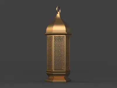 Islamic Lantern 3D model purchase