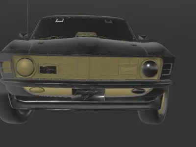 1969  Mach 1 3D model